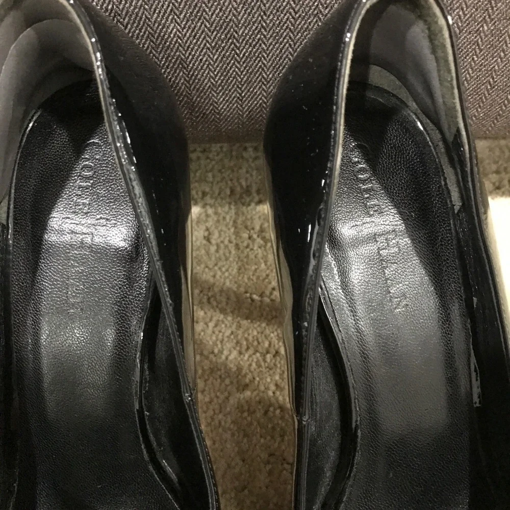 Cole Haan Black Patent Pumps (Mariela Air) Size 8